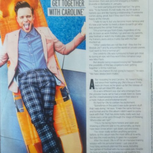 Fabulous: Olly Murs