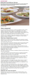 Red Magazine gives Bodychef 9/10